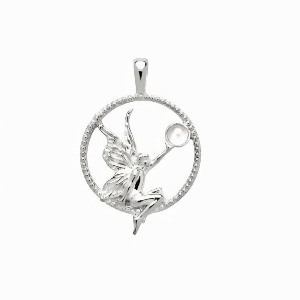 NEW Awe Inspired Nymph Sterling Silver Pendant